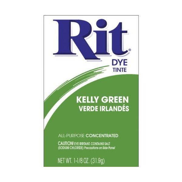 Rit Dye Powdered Fabric Dye, Kelly Green by Notions -