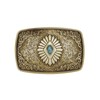 TOPACC Western Belt Buckles for Men Women Cowgirl Cowboy Turquoise