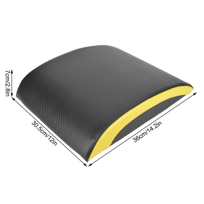 Portable Fitness Sit Up Pad Mat Waist Trainer Training Equipment
