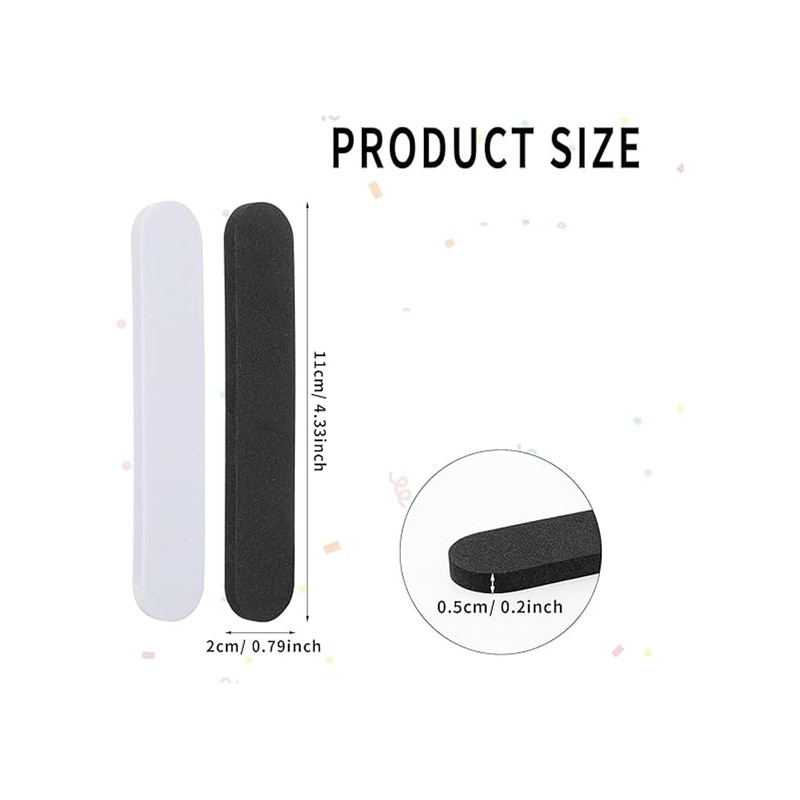 YOUNIEYO 20 Pcs Hat Size Reducers 11x2cm Foam Hat Sizer