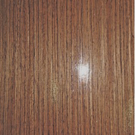 Wenge African composite wood veneer 96" x 9" with wood backer 1/25th" "A" grade