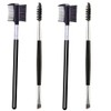 4 Pcs Eyebrow Brush Eyelash Comb Spoolie Brushes Eyelash Brush