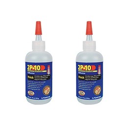 FastCap 2P-10 Professional Thick 10 oz Wood Formula Super Glue Adhesive, 2-Pack