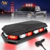 406D Rooftop Emergency Strobe Light Bar 102 LED Red White