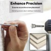 Saipor 10pcs Drywall Screw Depth Setter PH2 Magnetic Positioning Screwdriver