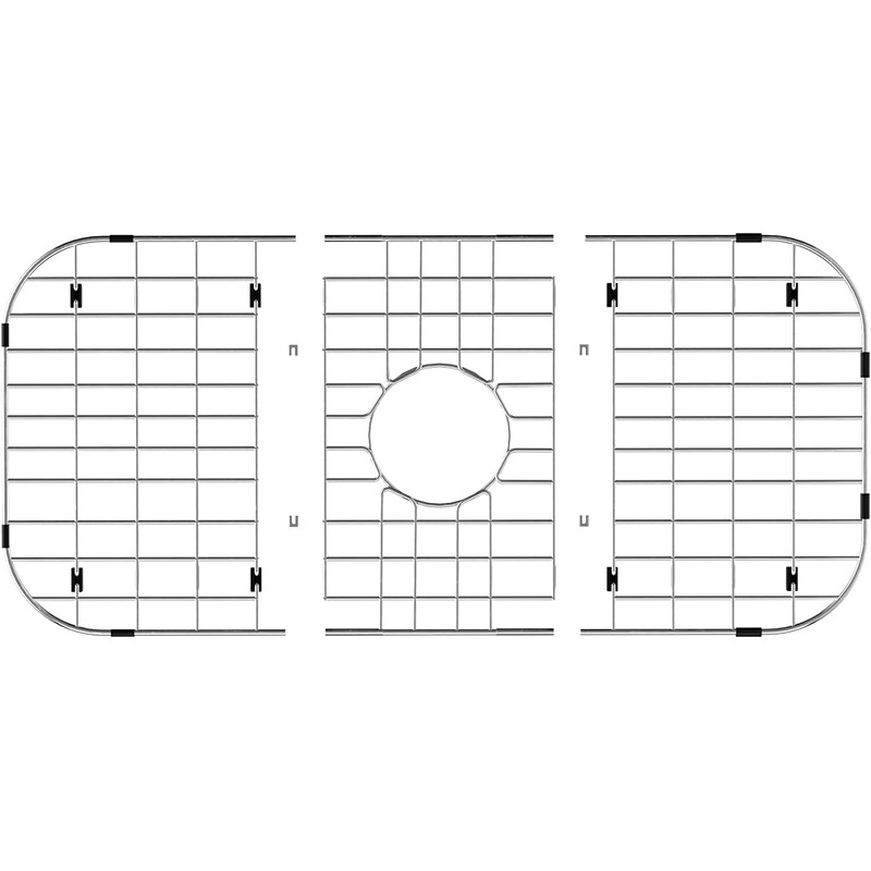 SANNO 26"L X 14" Sink Grid Protectors, Sink Protector Grid