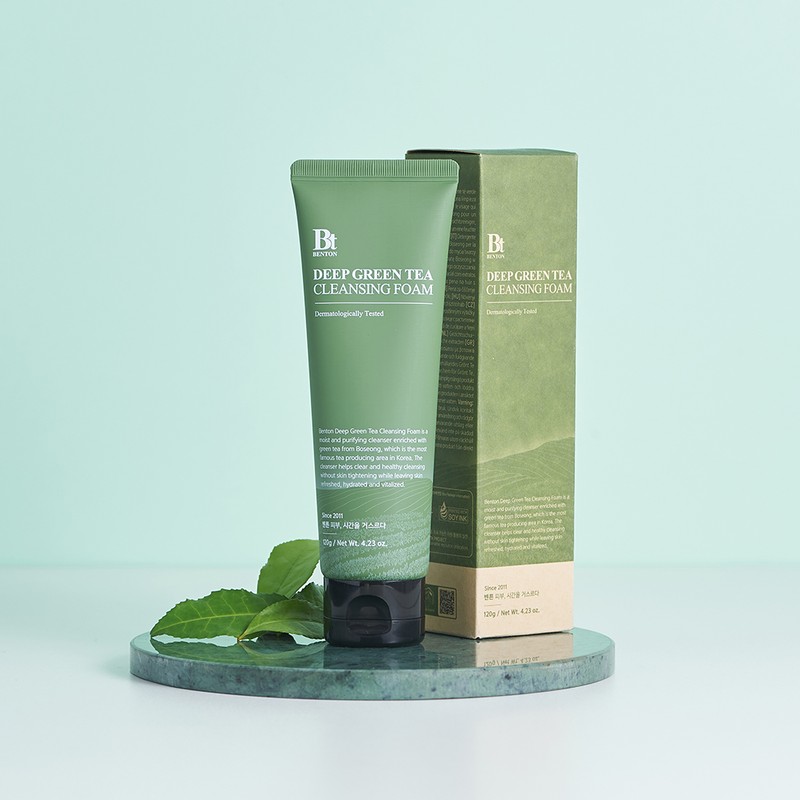 benton [Benton] Deep green tea cleansing foam 120g / [벤튼]