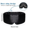 ZYEKIU Men's Sleeping Mask for Side Sleepers, Eye Mask, Breathable