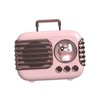 Cute Retro Bluetooth Speaker Mini Luggage Mini Speaker Creative Vintage