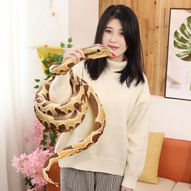 OhMill Plush Snake Toys Giant Snakes Stuffed Snake Plush Soft Stuffed Animals Snake Stuffed Animal Snake Plush Toy