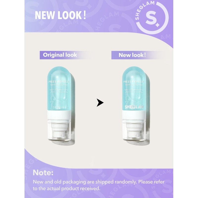 SHEGLAM Press Refresh Setting Spray Moisturizing Long Lasting Makeup Setting