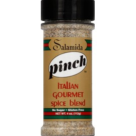 Salamida Pinch Italian Gourmet Spice Blend, 4 oz Perfect Pinch