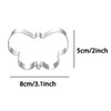 WDYJMALL Cartoon Butterfly Cookie Cutter