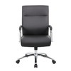 Boss Office Products (BOSXK Modern Executive Conference Chair, Black, B696C-BK