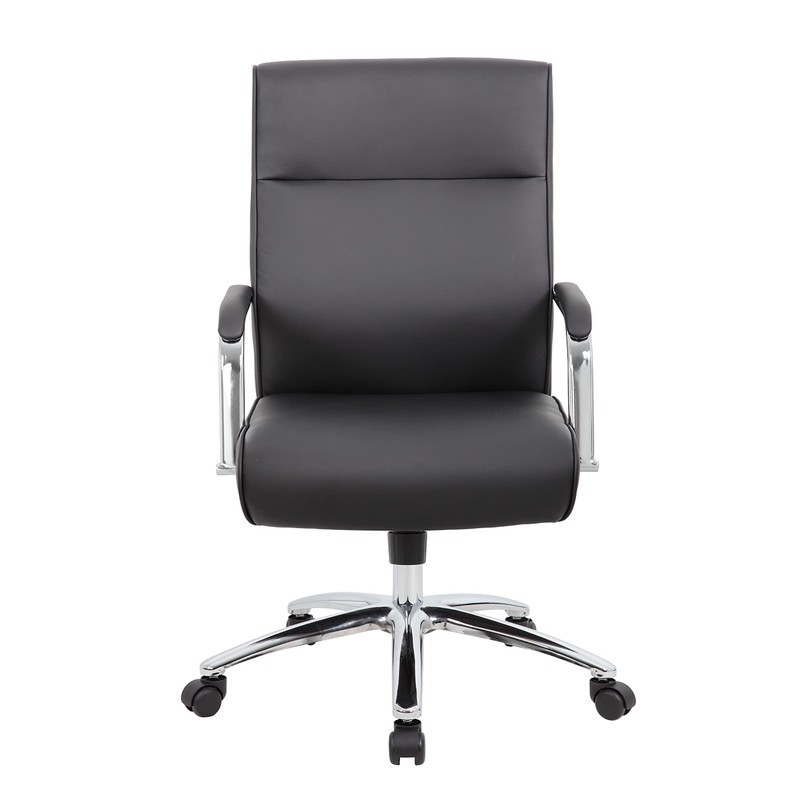 Boss Office Products (BOSXK Modern Executive Conference Chair, Black, B696C-BK