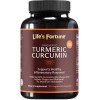 Lifes Fortune Life's Fortune Organic Turmeric Curcumin Dietary Supplement, 90