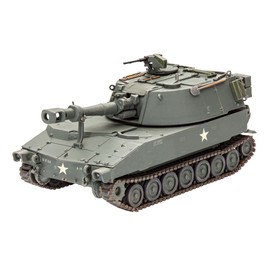 Revell 03265 14 Modellbausatz M109 US Army im Maßstab 1:72, Level 5
