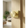 Goldenwarm Zinc Alloy Brushed Gold Dummy Door Knobs Interior 2