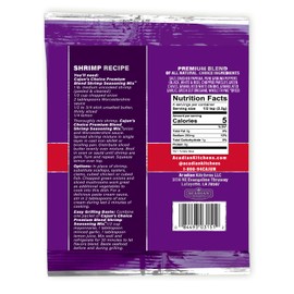 Cajun's Choice Cajun Shrimp Seasoning Mix, 0.3 oz - Pack of 2