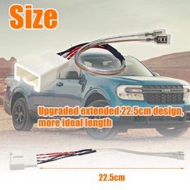 72-5602 Wiring Harness (Pack of 4) - Car Door Speaker Wire Harness Connector for 2011-2025 Ford F150 Explorer Escape Mazda 2 3 6 CX-3 CX-5 - Aftermarket Speaker Wire Adapter