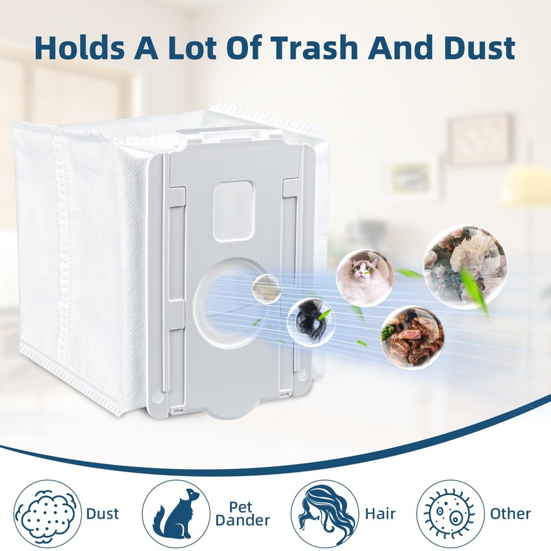 12 Pack Replacement Dust Bags for LG CordZero All-in-One Tower