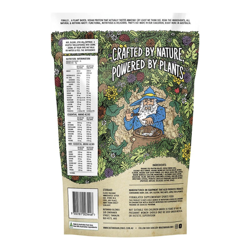 Botanika Blends Plant Protein - Cacao Hazelnut, 1kg