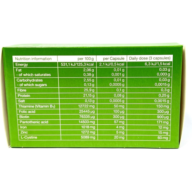 Pantogar 2 pack for Hair and Nails (120 Capsules -