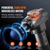 Deep Tissue Massage Gun with 9 Speed Levels and 6