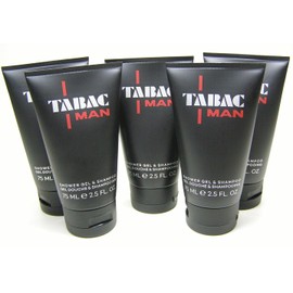 Tabac Man 5x Shower Gel & Shampoo 75 ml (Total 375 ml) Travel Size