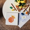 MAYJOYDIY Basketball Stencil Sports Theme Template 11.7x8.3inch Reusable Basketball Basket