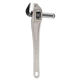 Westward 1XJZ7 Aluminum Offset Pipe Wrench, 14 in by WestWard Tools