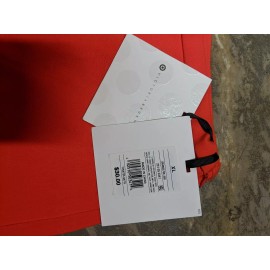 Victoria Beckham for Target Orange Scallop Trim Twill Skirt Women's XLarge NWT