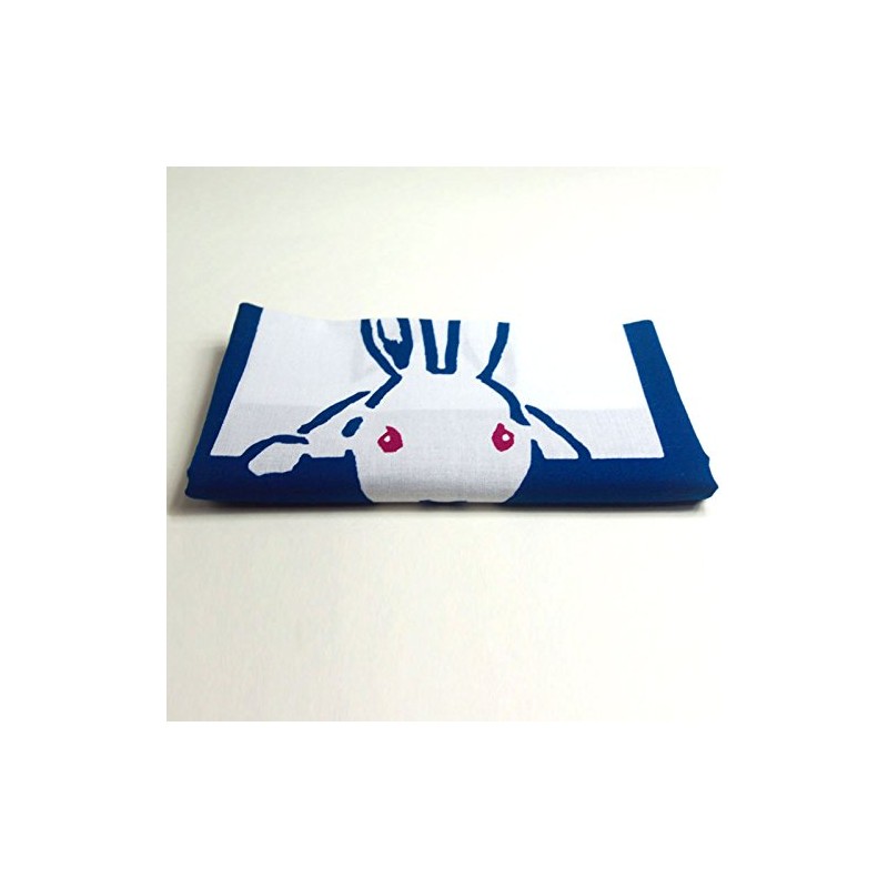 戸田屋商店 梨園染 手ぬぐい のぞき窓 410 紺、白 約37×90cm