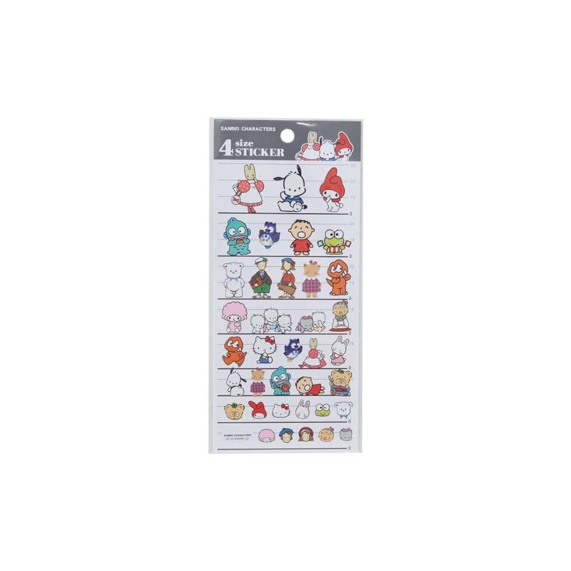 Sanrio Characters [Sticker Sheet] 4 Size Sticker 4 Size STICKER/2