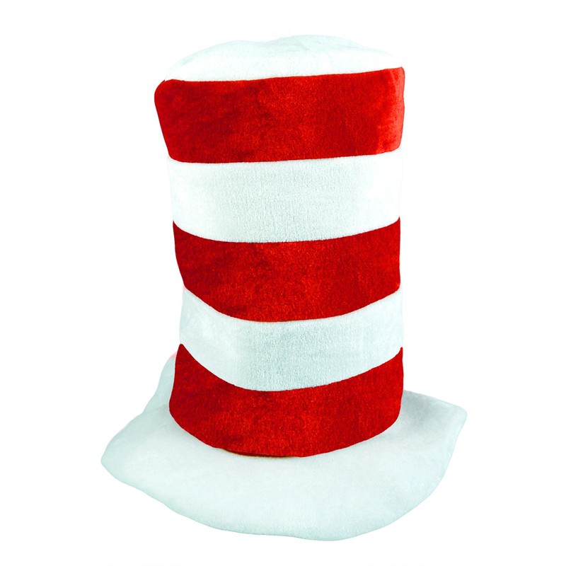 NuJake Children's Cat Themed Red & White Striped Hat &