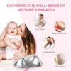 ANNSONG Silver Nursing Cups - Nipple Shields for Nursing Newborn