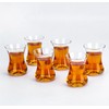 ALTINYILDIZ Turkish Tea Cup (Tulip) Set of 6