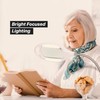 Brightech LightView Pro Magnifying Glass with Light and Stand, Magnifying
