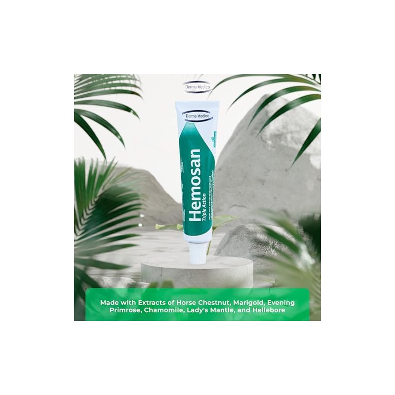 Haemorrhoid Cream Triple Action Fissure Cream Relieves Discomfort