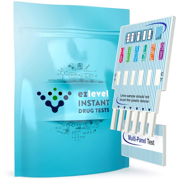 EZ LEVEL 12 Panel Urine Multi Drug Test Kit (10 Count)