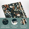 paper&you Notebook A5+ Squared with Elastic Band "Pretty Flowers" 156
