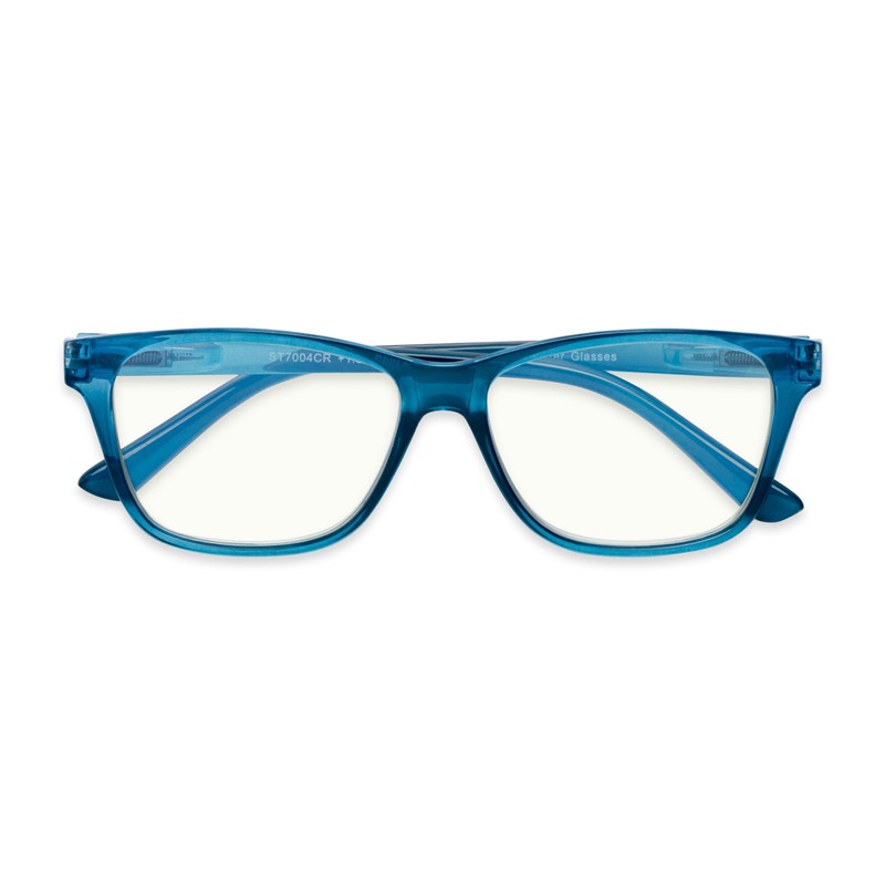 Readers.com Reading Glasses: The Francis Blue Light Reader square Style