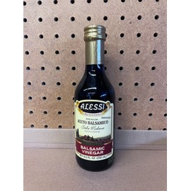 Alessi Premium Balsamic Vinegar, Product Of Italy,  8.5 FL. OZ. Glass Bottle