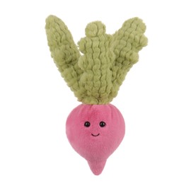 Apricot Lamb Red Radish Plush Toys for Children, Soft Cute Cuddly Toy for Baby Girls and Boys, Fluffy Red Radish Pink, 30 cm