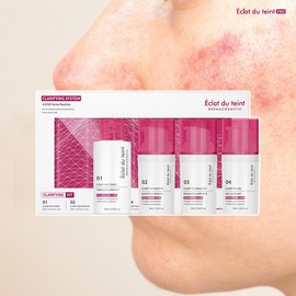 Eclat Dutin Clarifying Trouble Toner Booster Ampoule Gel Emulsion Kit Clarifying Kit 1 Box / 에끌라뒤땅 클래리파잉 트러블 토너 부스터앰플 겔 에멀젼 키트 클래리파잉키트1박스
