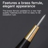 Diamond Shape Stitching Awl Ebony Black Wood Handle Leather Craft