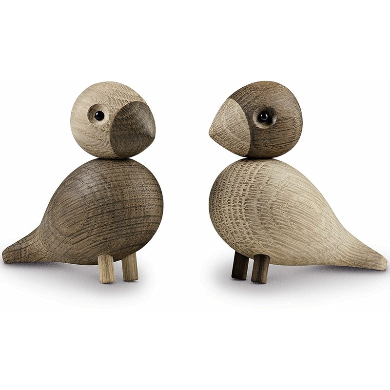 The Ounce Rtrennlichen Wooden Figures Brown/2 Figures by Kay Bojesen Denmark