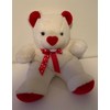 Weighted stuffed animal, large bear with 6 lbs, washable plush
