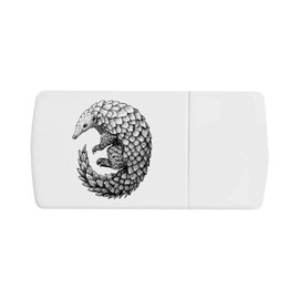 Azeeda 'Gritty Pangolin' Pill Box with Tablet Splitter (PI00036576)