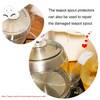 Coffeepot Teapot Spout Dustproof Protectors，Silicone Teapot Tea Pot Spout Cover